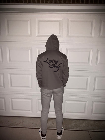 "Love Never Fails" Grey Hoodie